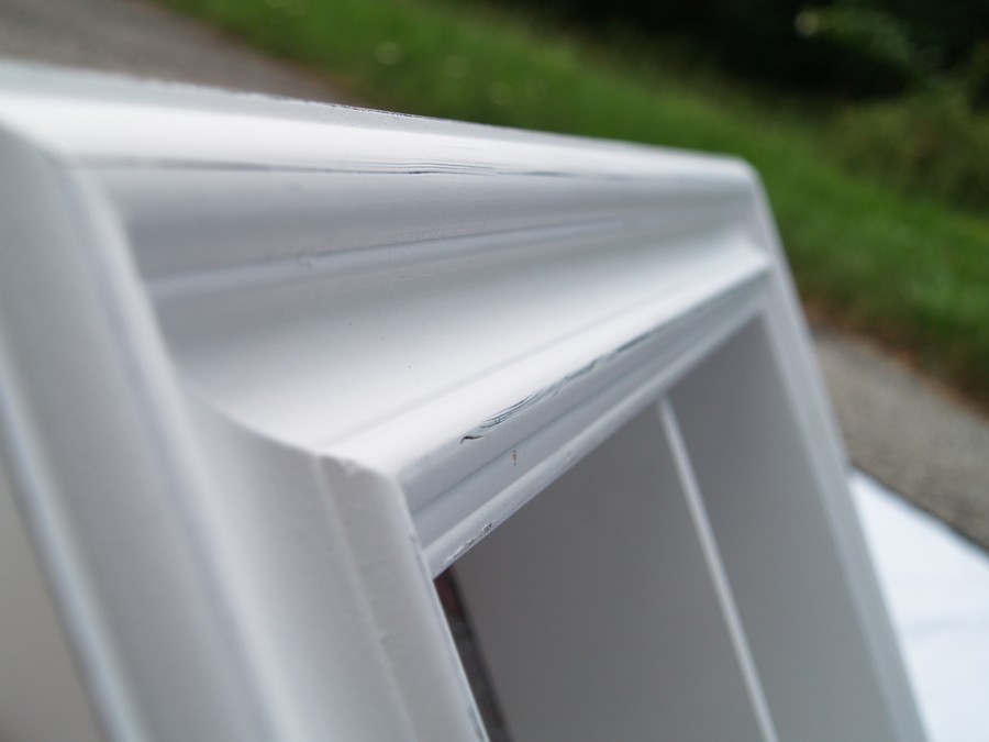 Regal weiß Küche Rahmen weiß