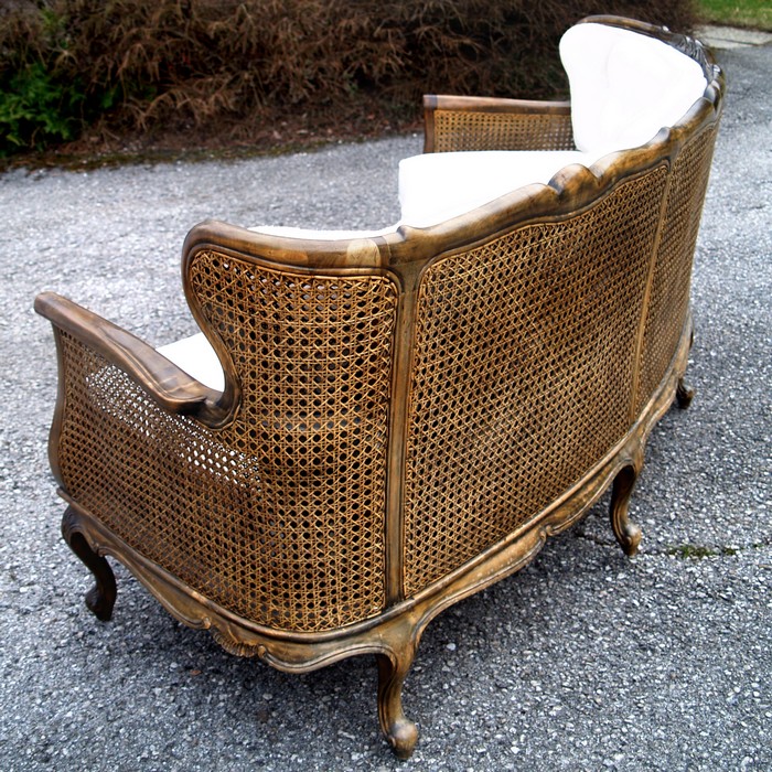 Sofabank Wiener Geflecht