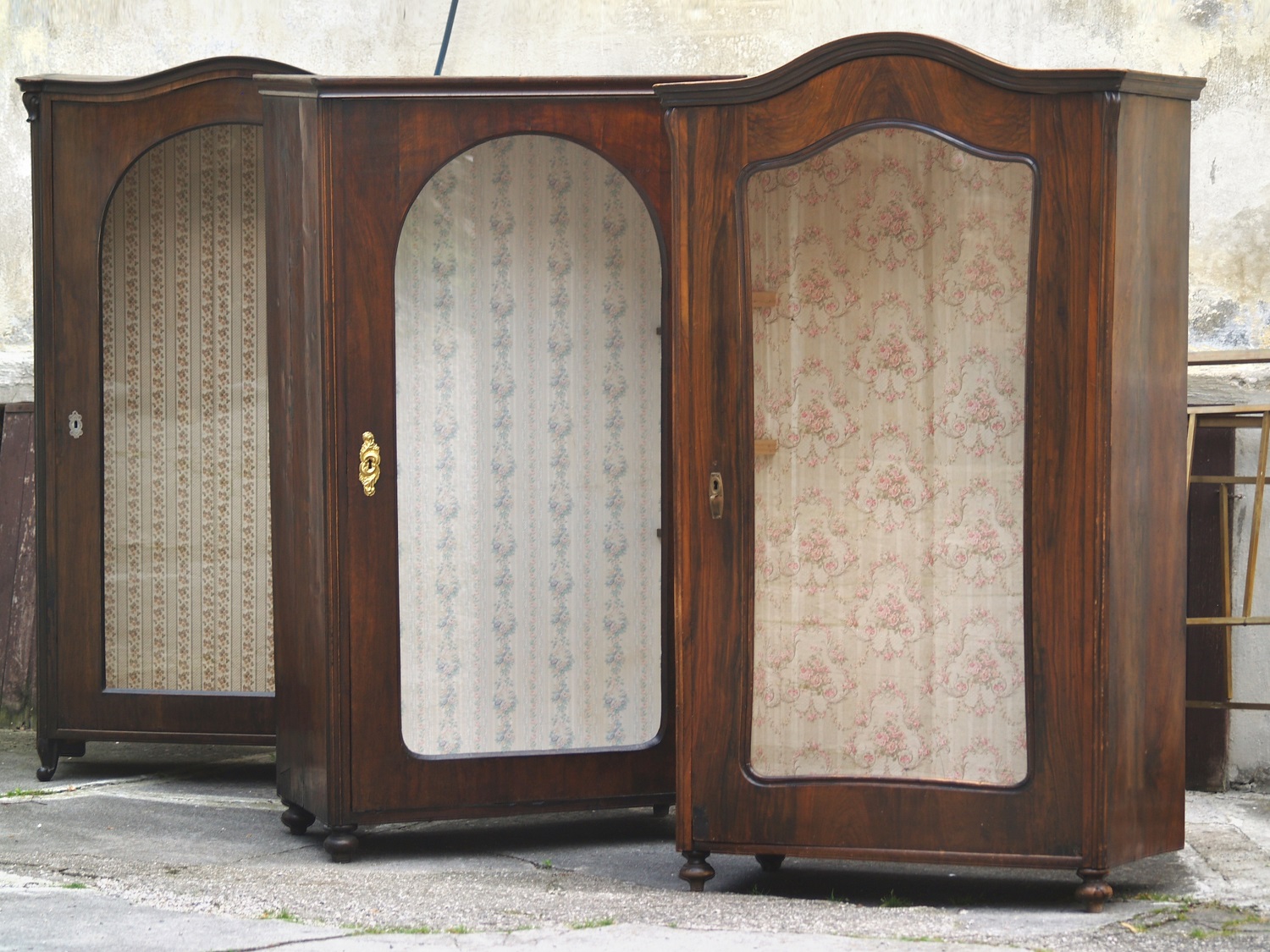 antike Schränke Biedermeier Massivholz