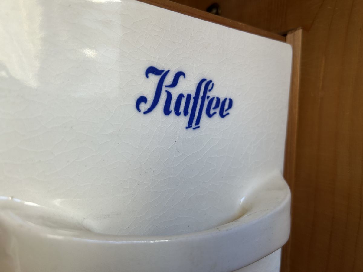 Kaffee Vorratsdose Gewürzschütte Keramik