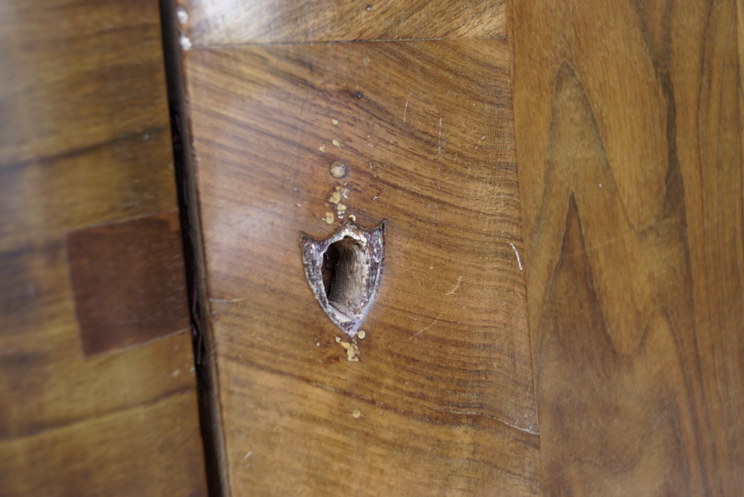 Biedermeier Nussfurnier