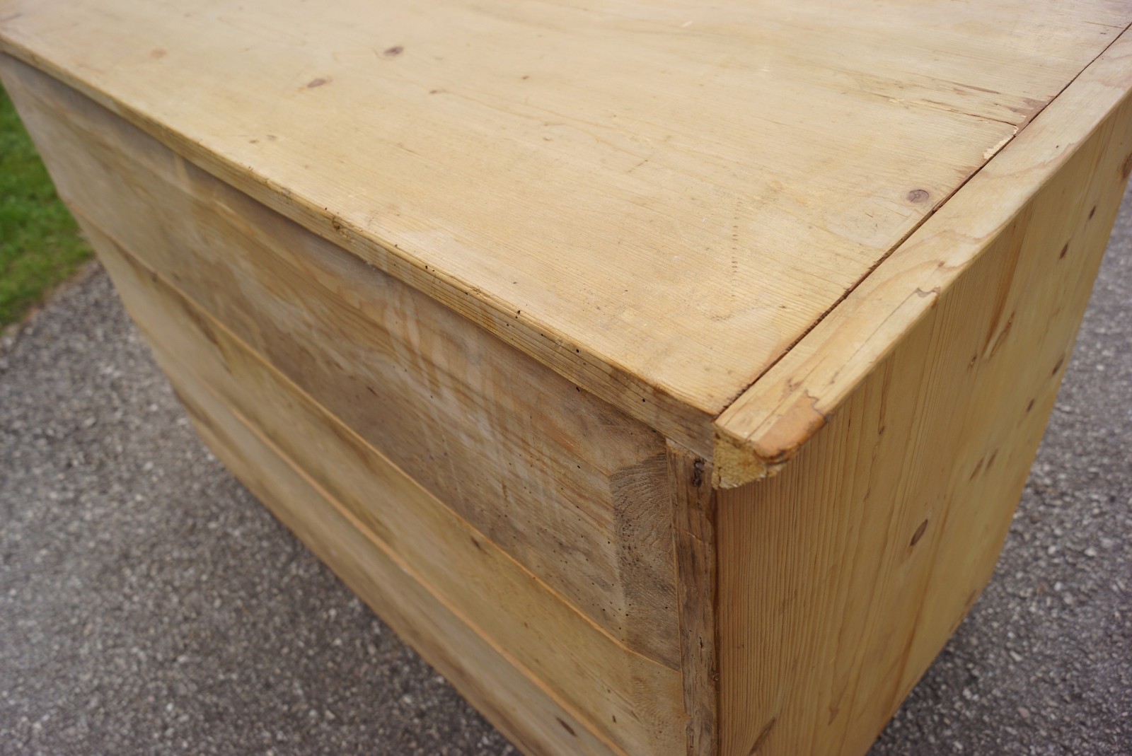 Bauernmöbel restaurierte Bauernkommode Fichte Massivholz.Bauernschrank Antik Schrank