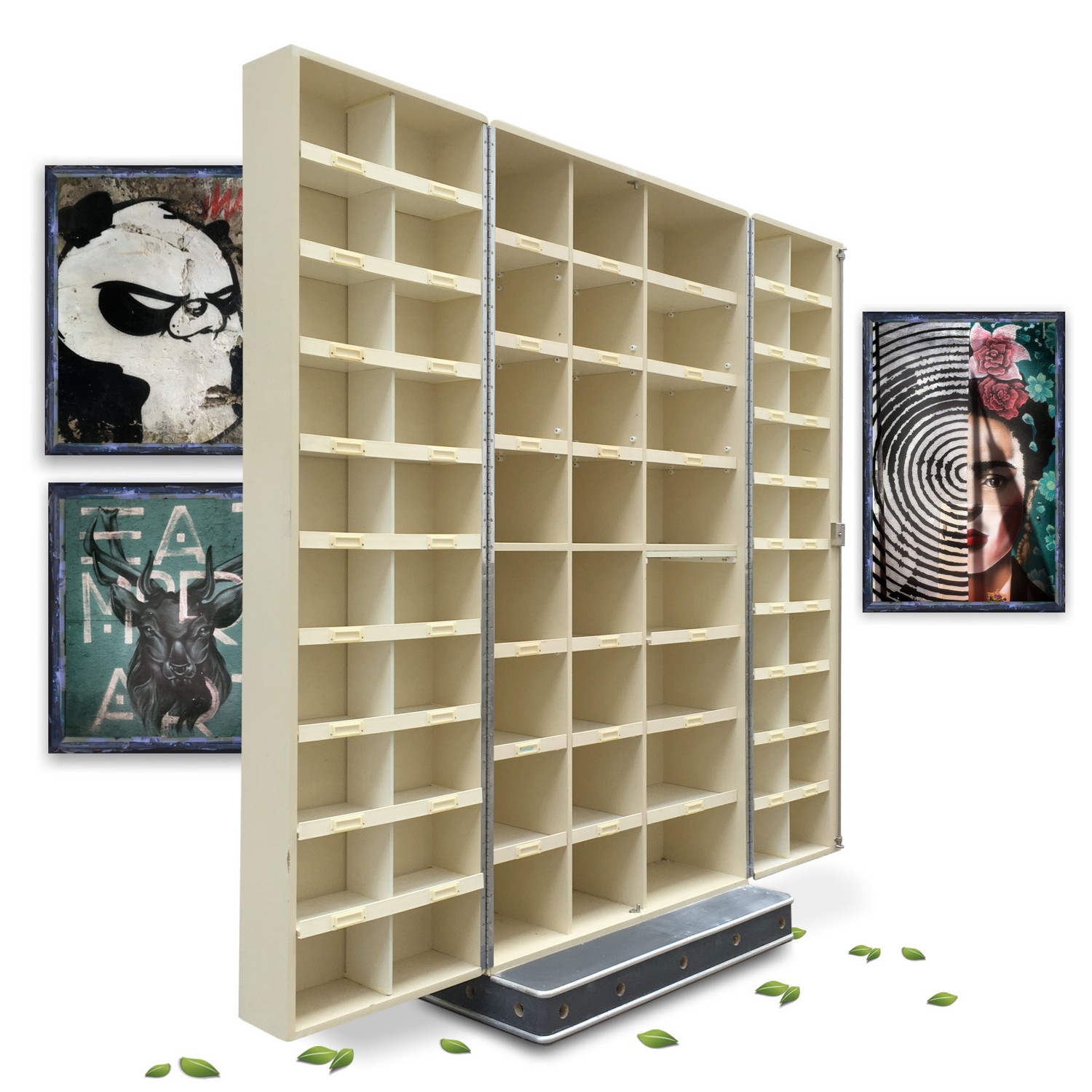 Apothekerschrank Original Arztschrank MidCentury Vintage Metallschrank Retro