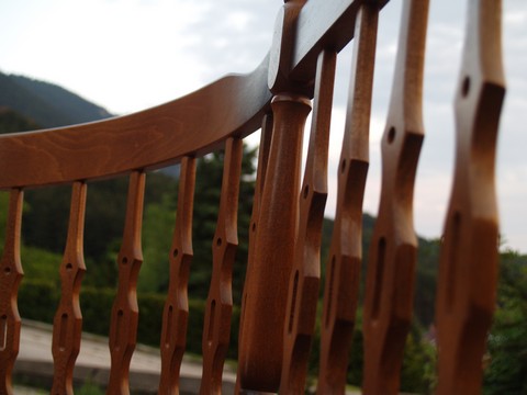 Eckbank Sprossenlehne