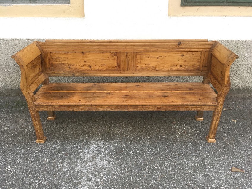 Weichholz Sitzbank Landhaus