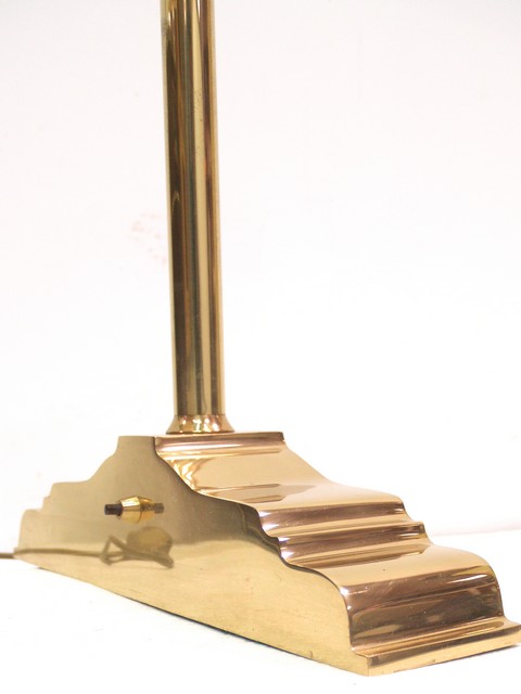 Messing Lampe Jugendstil