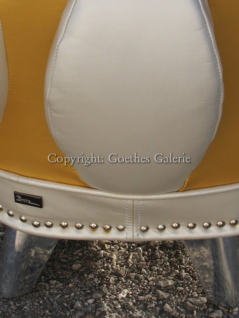 BRETZ Sessel LUCKY STUHL LEDER