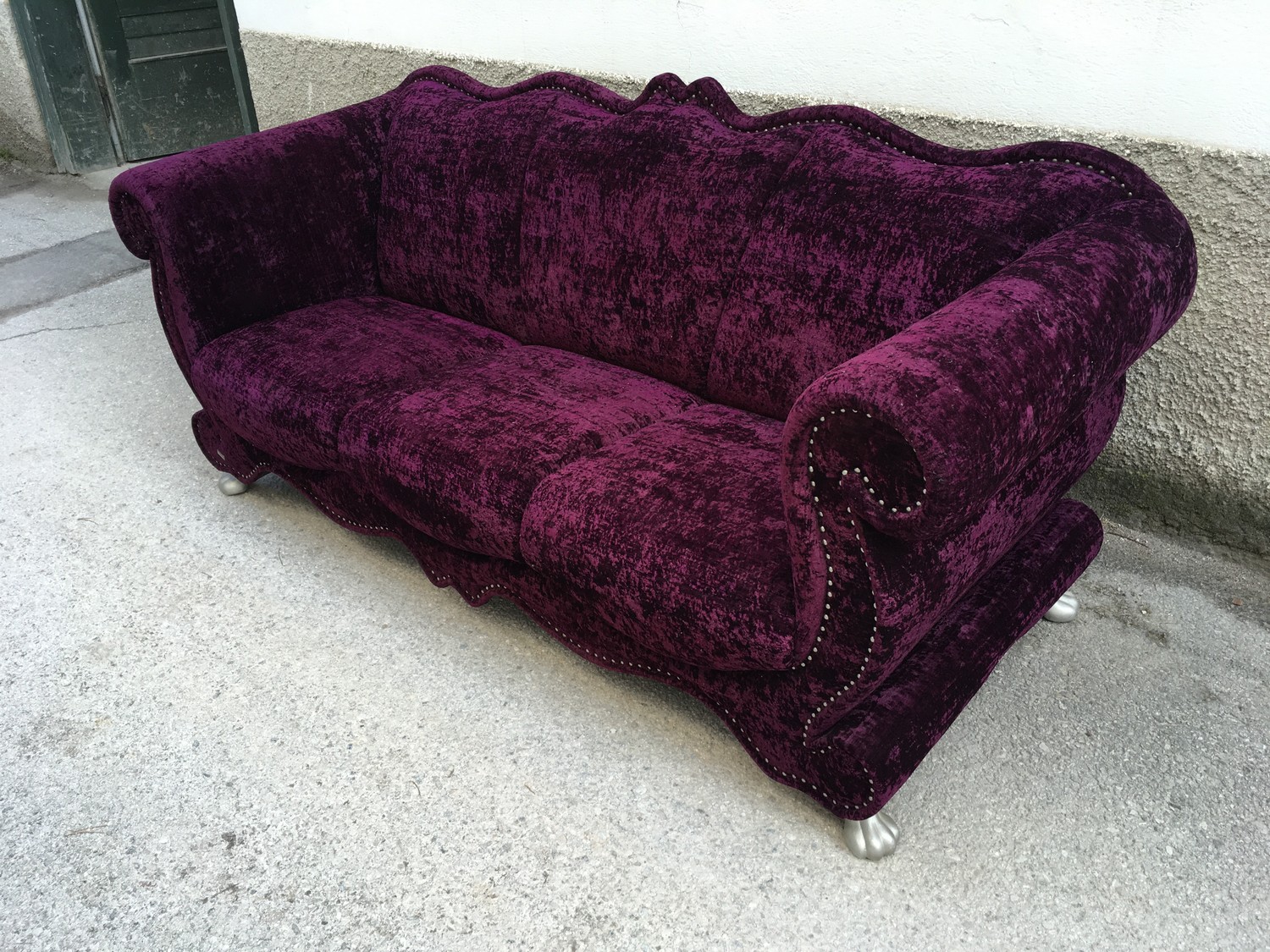 Sofa Bretz Emily Design Möbel violett lila