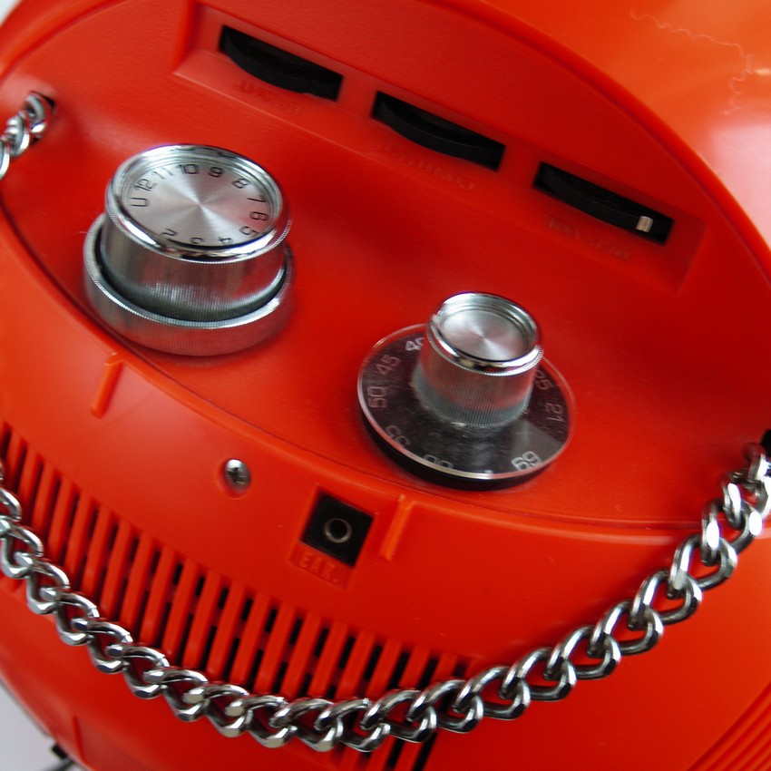 JVC Kugelfernseher VideoSphere TV space helmet Nivi Ball Television Vintage Retro