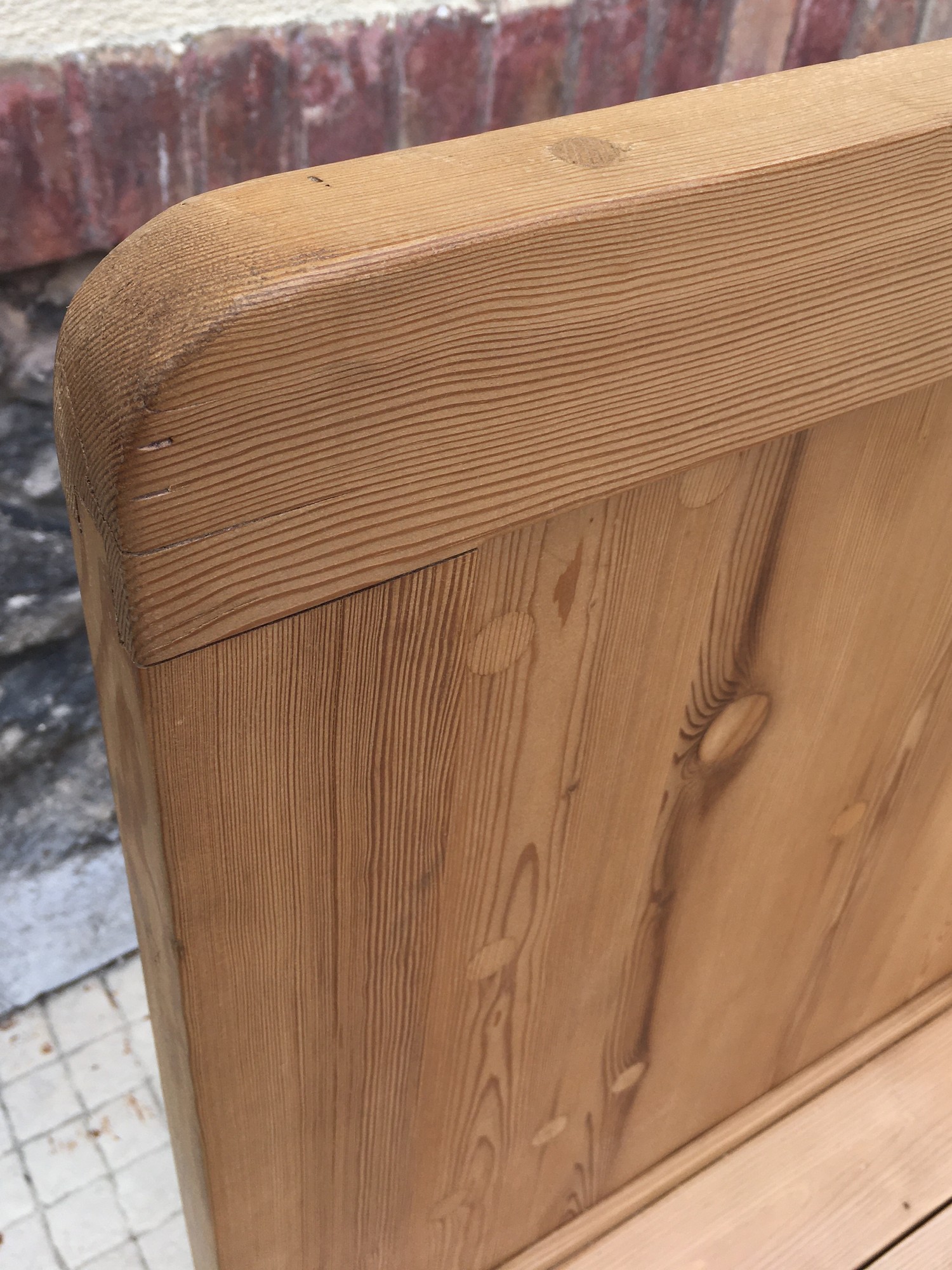 Truhenbank Sitzbank Truhe Truhensitzbank Weichholz Landhausstil zierlich