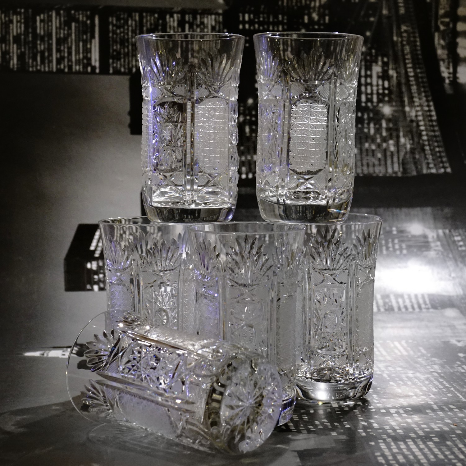 Bleikristall Gläser Becher Kristallgläser Wassergläser