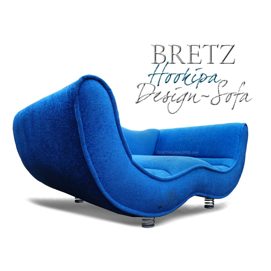 Bretz Sofa blau Laola Hookipa Designersofa Bretz Sofa Hookipa blau