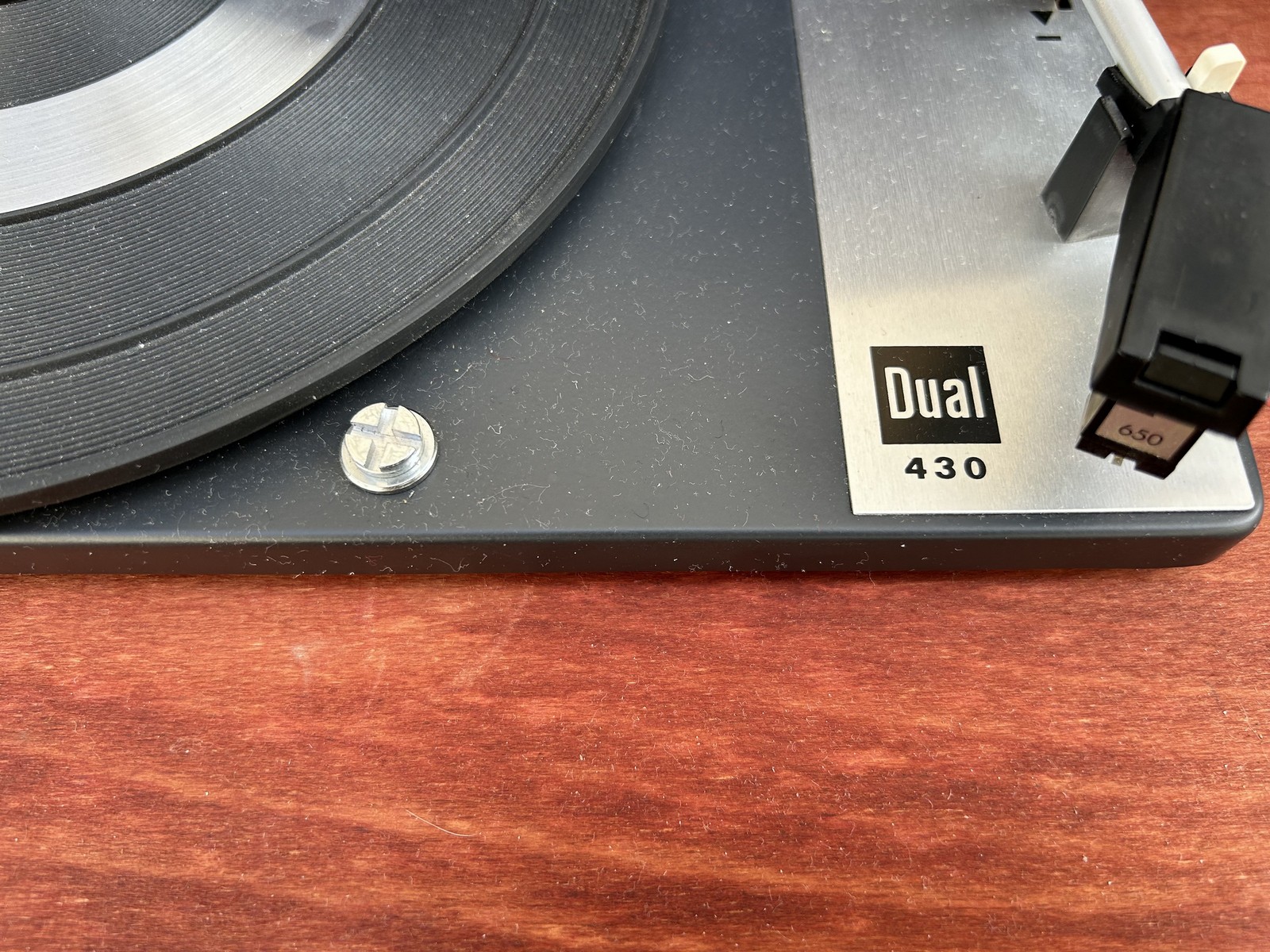 Vintage Plattenspieler antik Möbel