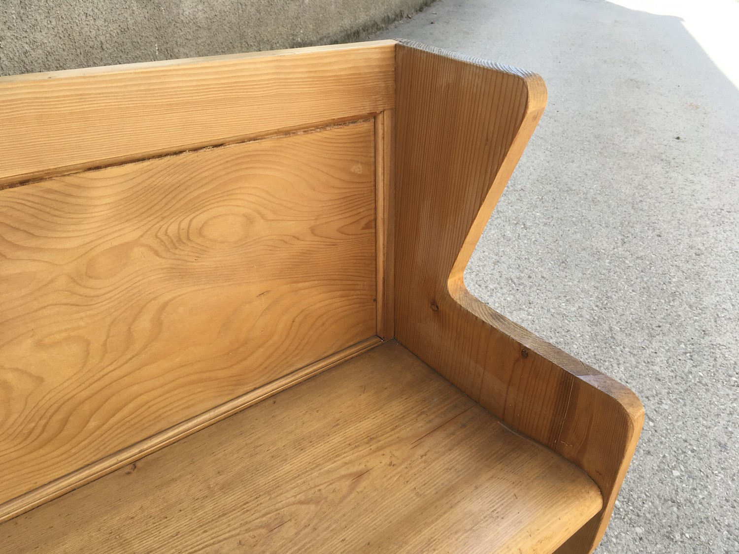 Vintage Küchensitzbank Massivholz