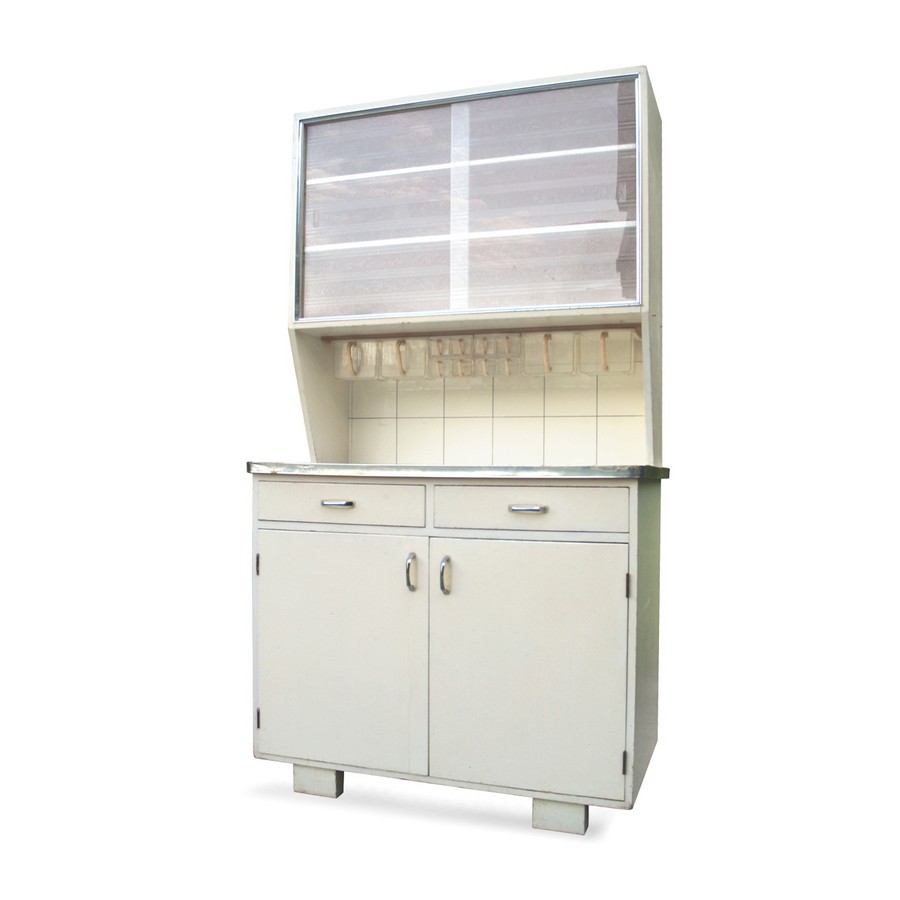 Vintage Küchenschrank Midcentury 40er 50er-Jahre Retro Buffet Retro Küchenschrank