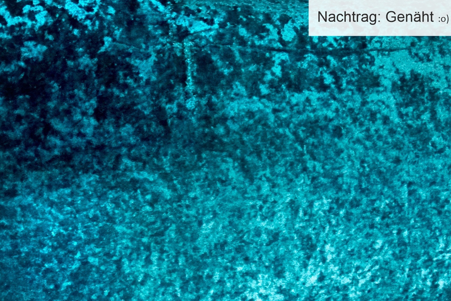 Samtstoff Bretz nähen