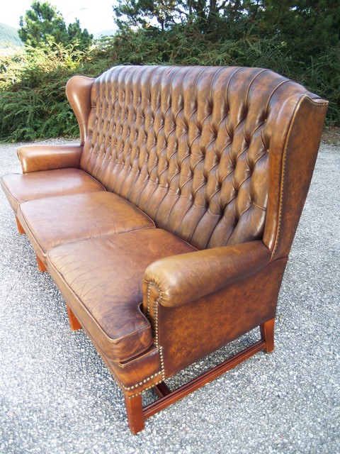 Chesterfield Ledersofa