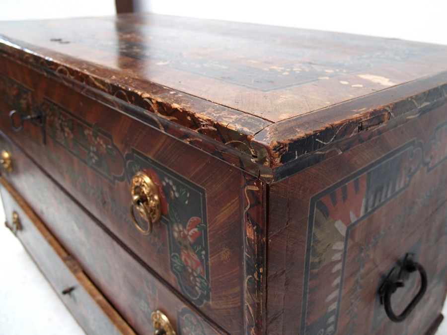 antike Kommode bemalt