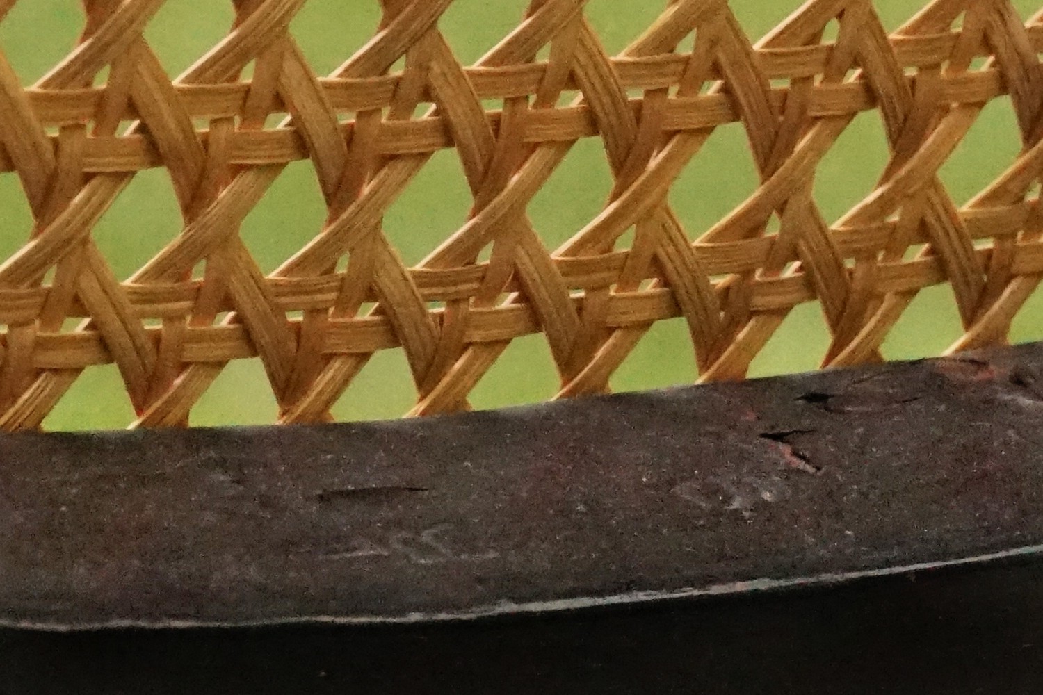 Thonet Schaukelstuhl schwarz Bugholz Schaukelsessel Original