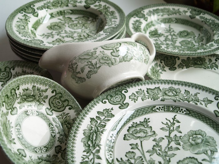 Indian Tree Keramik Teller Geschirr English Ironstone