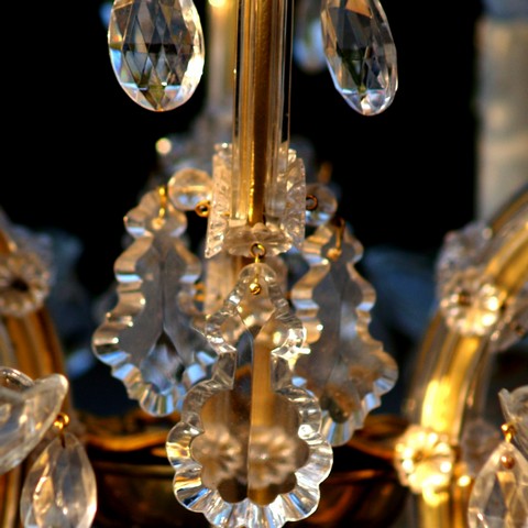 Maria Theresien Kronleuchter Vintage