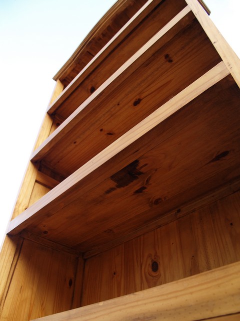 Küchenschrank Antikstil Naturholz