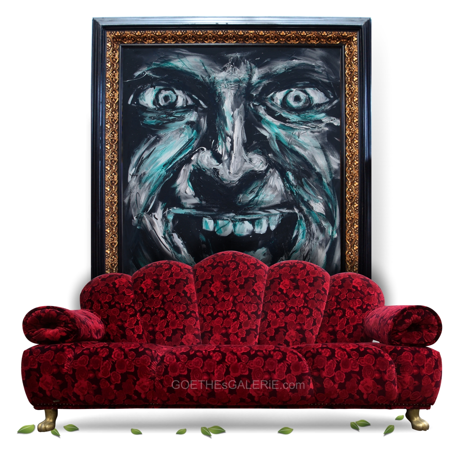 Sofa Bretz Rosenstoff Alibaba Aladin DesignKlassiker Bretz Sofa Rosenstoff Aladin Alibaba Rosen Designklassiker Monster Gaudi Recamiere