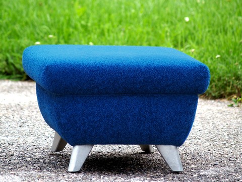 Bretz Hocker blau