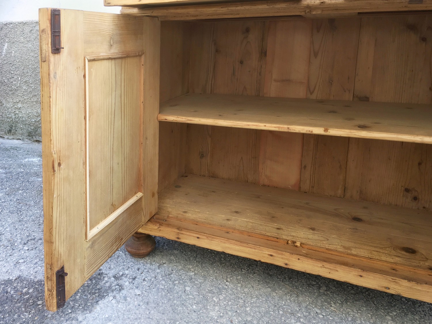 Kommode Anrichte Historismus Weichholz antik