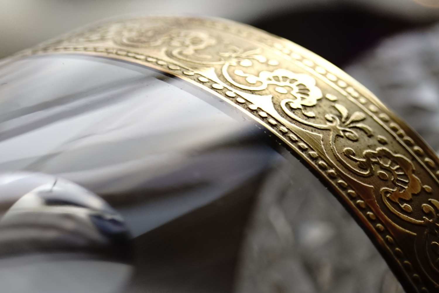 Bleikristall Gläser Goldrand Whisky Waffelschliff Wassergläser