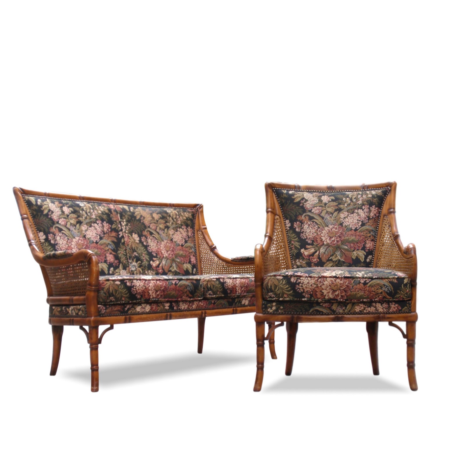 Sofa antik Kanapee Bugholz Wiener Geflecht Sitzbank antik