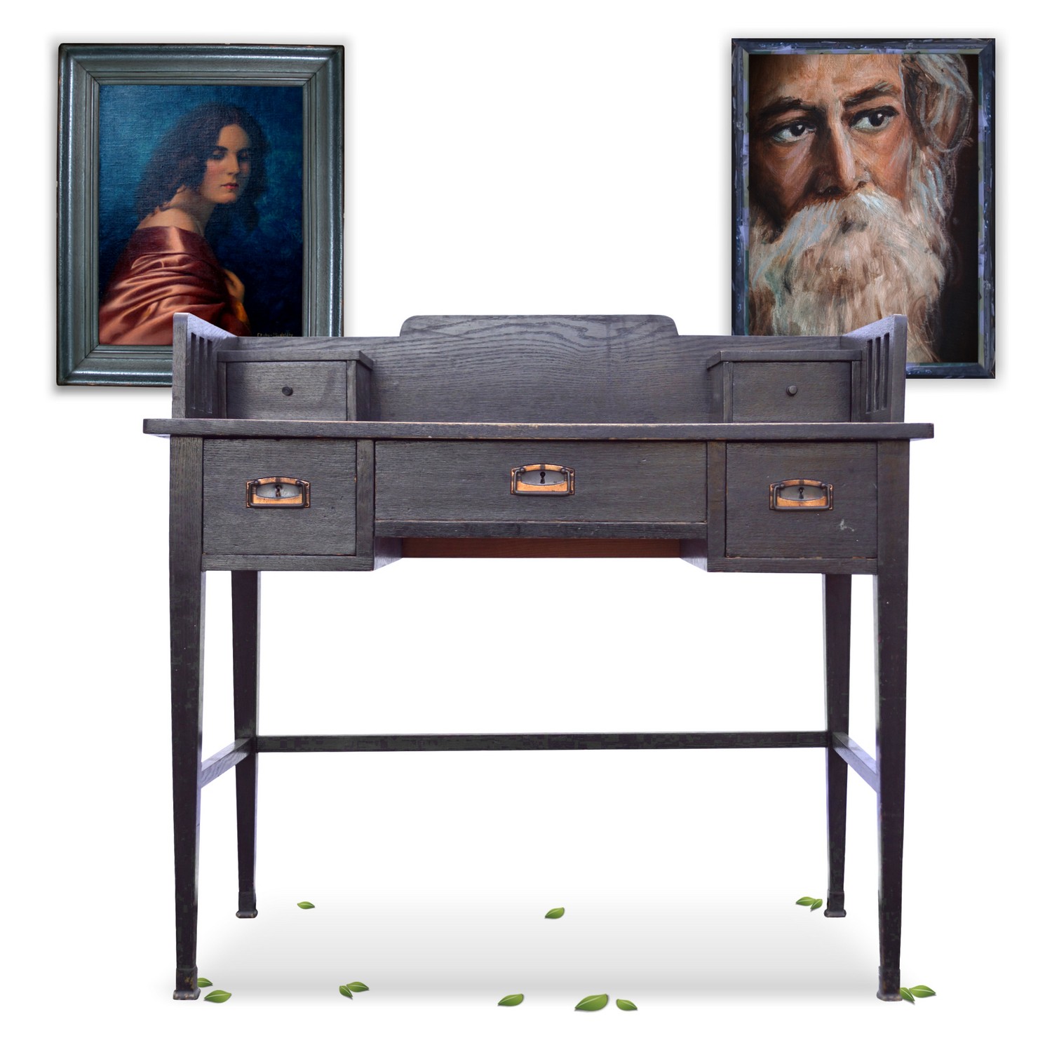 Schreibtisch antik Jugendstil um 1910 exklusiver Sekretär Schreibtisch antik Jugendstil um 1910 exklusiver Sekretär