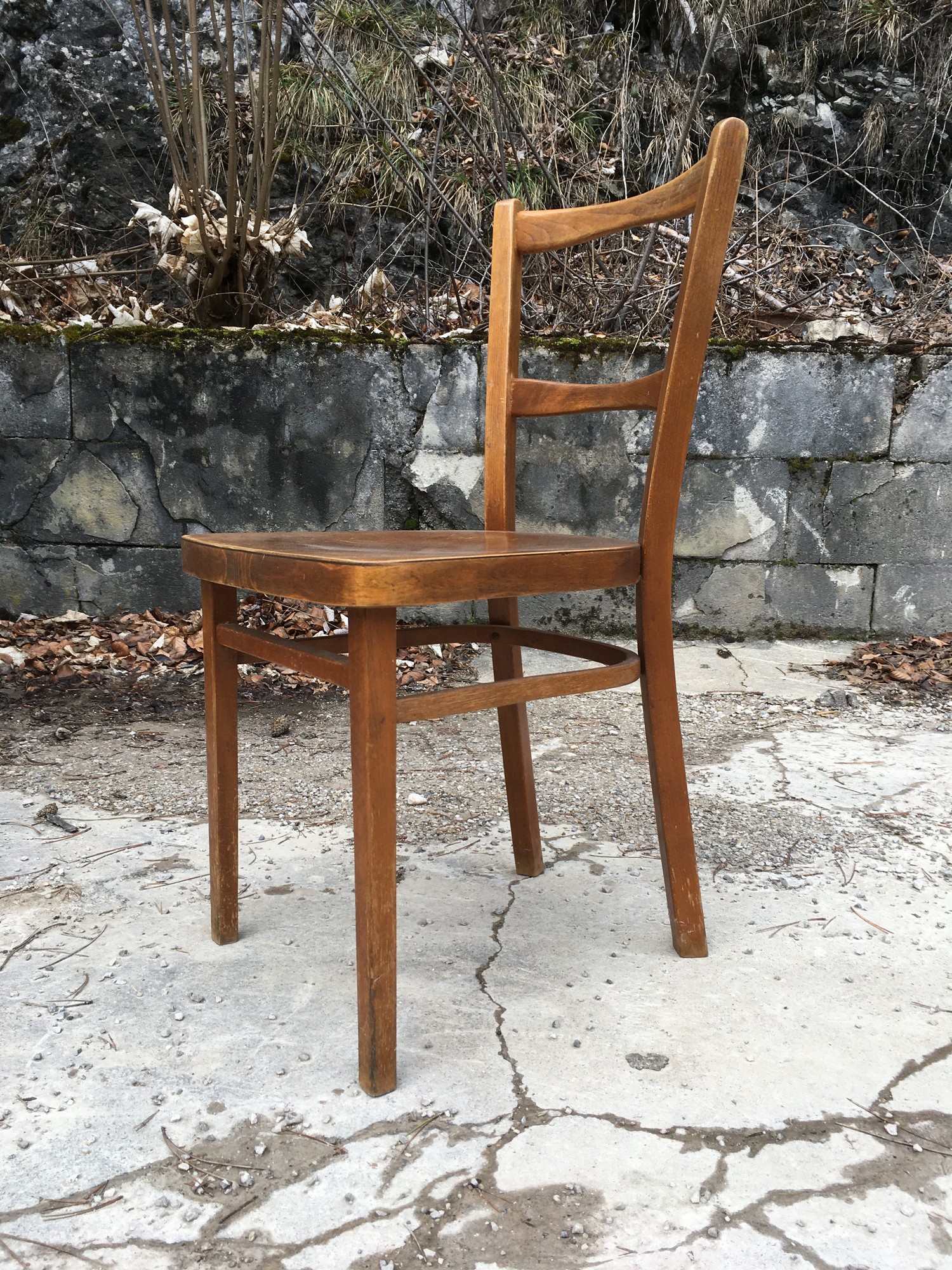 Bugholz Sessel Militaria Möbel antik Russland