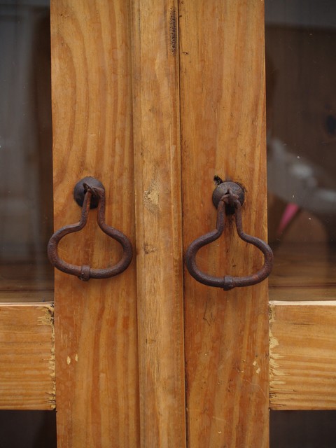 Naturholz Schrank Antikstil