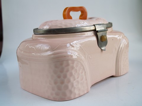 Vintage Keksdose rosa