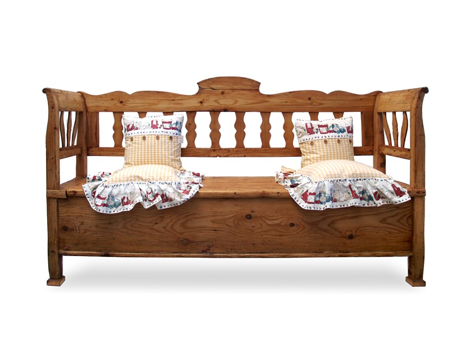 antike Küchensitzbank