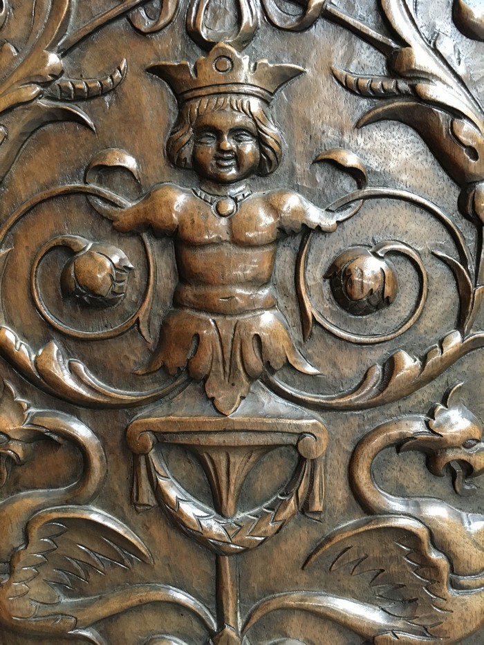Neorenaissance Herrenzimmer Schrank