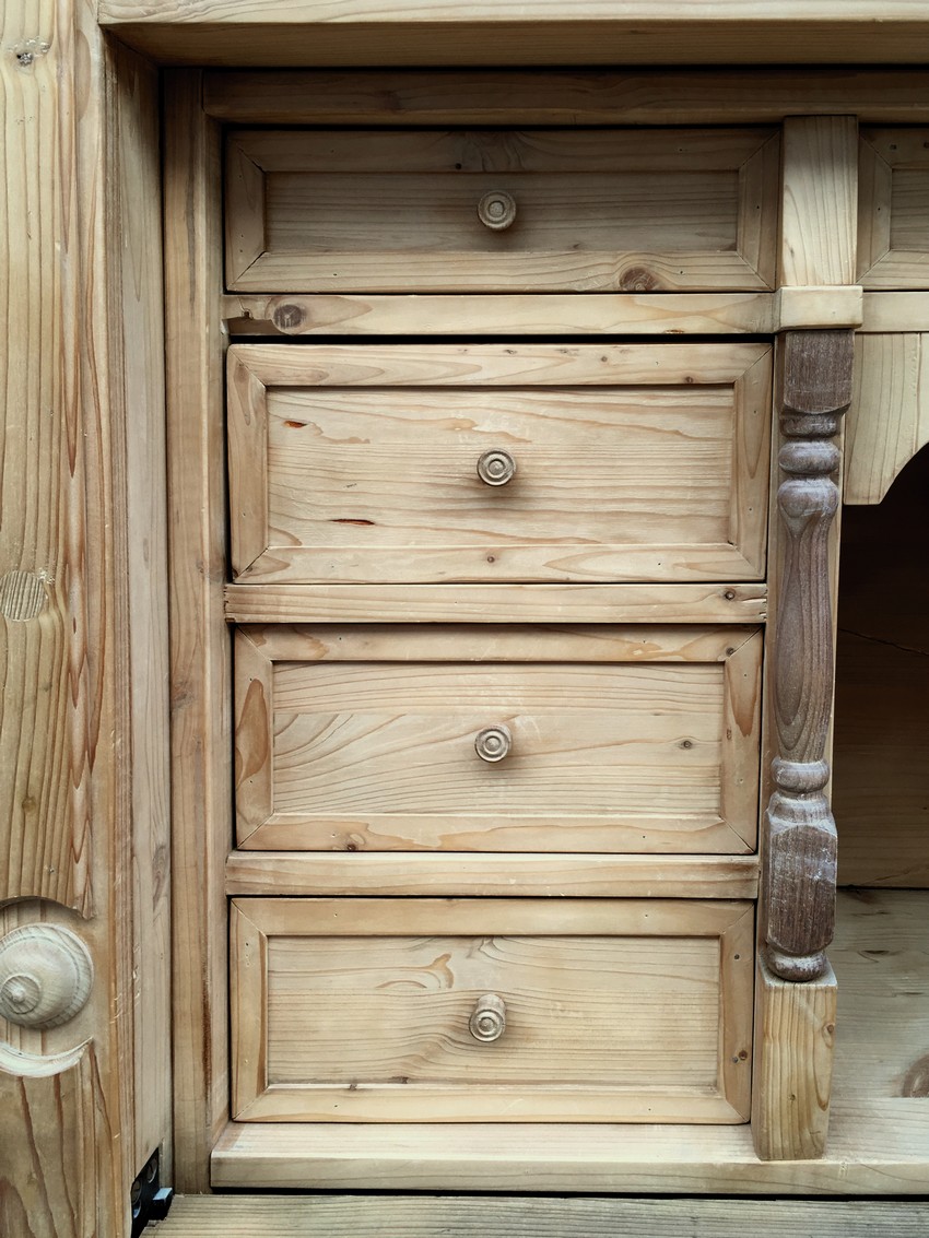 Küchenschrank Landhaus Weichholz