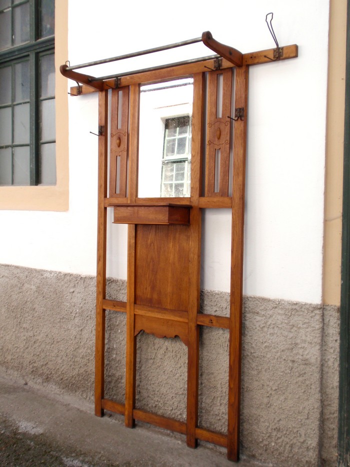 Wandgarderobe Jugendstil