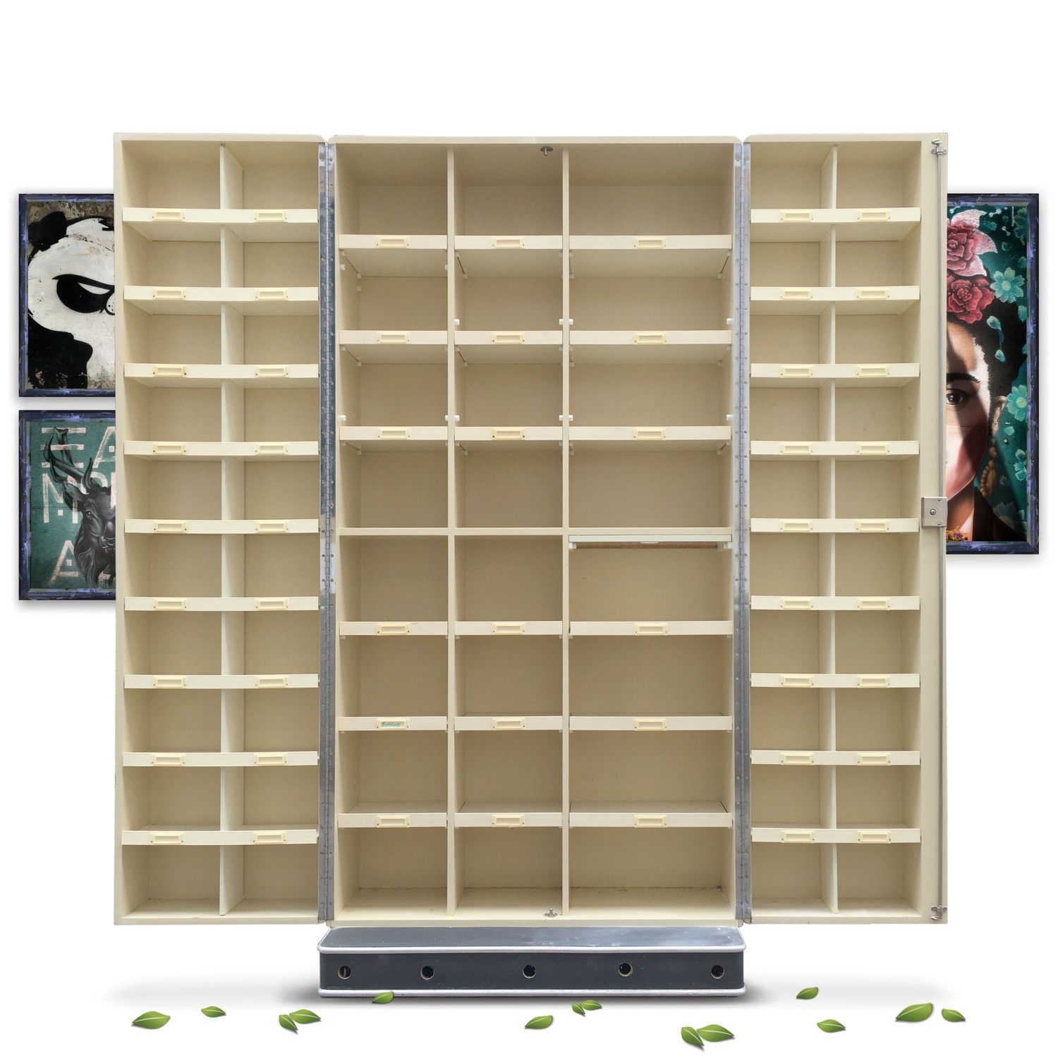 Apothekerschrank Original Arztschrank MidCentury Vintage Metallschrank Retro Industrialdesign