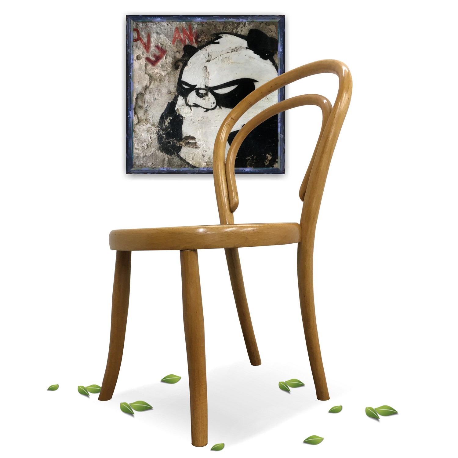 Sessel antik Fischel Kindersessel Bugholz Stuhl "Harlekin" Antiker Sessel Bugholz Fischel Kinderstuhl Harlekin Stuhl Clown antik