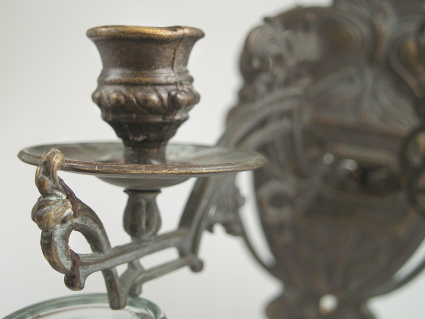Kerzenhalter antik Jugendstil