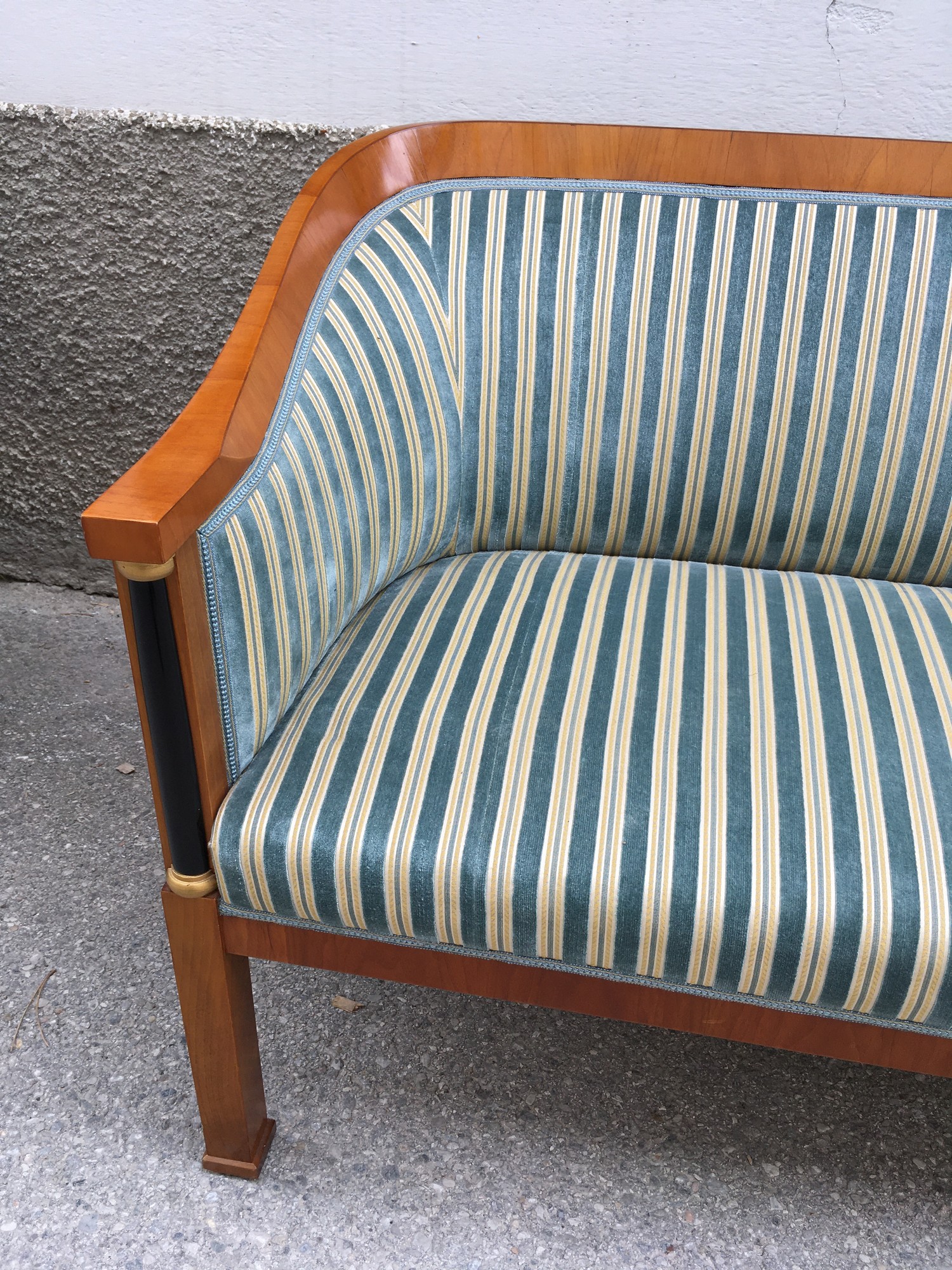 Sitzgarnitur Biedermeier Stil Sofa Tisch Sessel Sofagarnitur