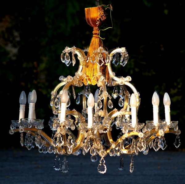 Maria Theresien Kronleuchter Vintage