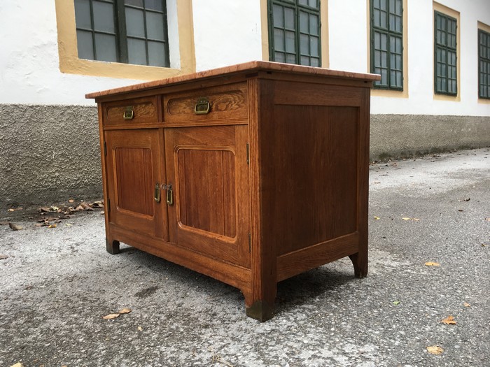 Kommode antik Marmorplatte