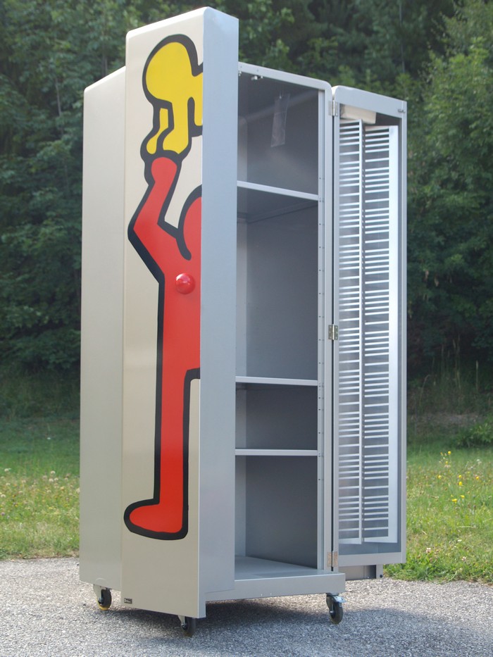 Keith Haring Schrank