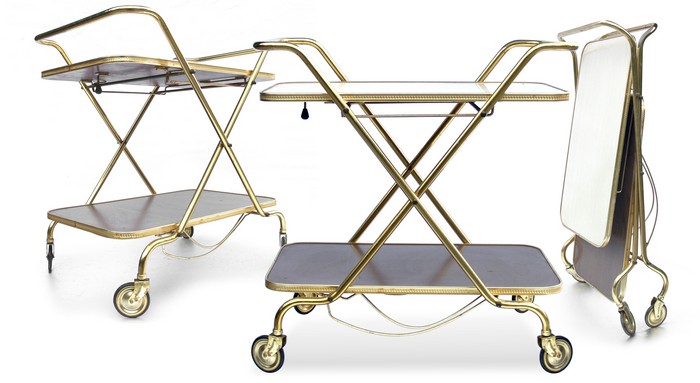 Servierwagen Vintage Midcentury