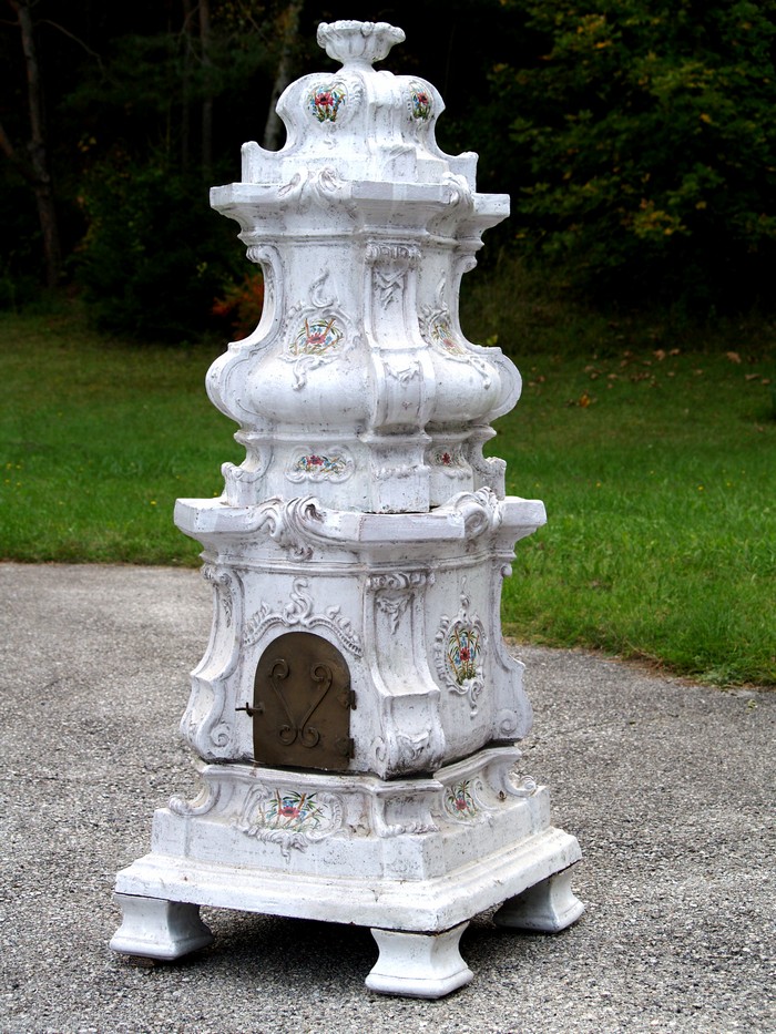 Keramik Ofen Majolika Antikstil