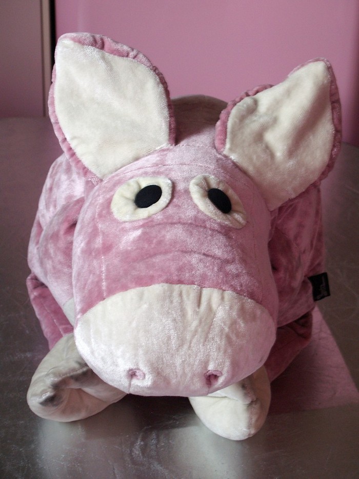 Bretz Schwein Kissen rosa