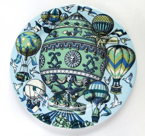 Bopla Teller Heißluftballon